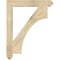 Ekena Millwork Westlake Arts & Crafts Rough Sawn Bracket, Douglas Fir, 4"W x 30"D x 38"H BKT04X30X38WTL03RDF - alternate 4